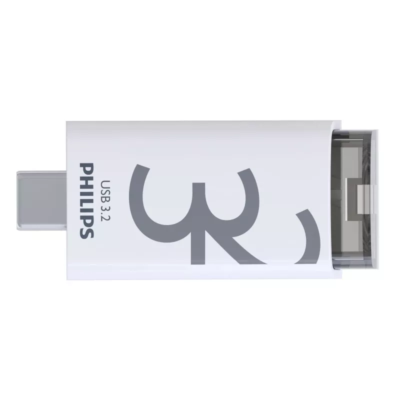 Philips USB 3.2             32GB Click Series Gen 1 USB-C