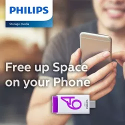 Philips USB 3.2             64GB Click Series Gen 1 USB-C