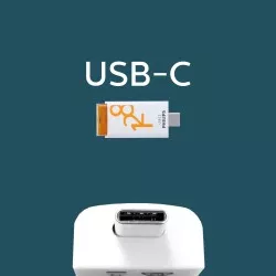 Philips USB 3.2            128GB Click Series Gen 1 USB-C