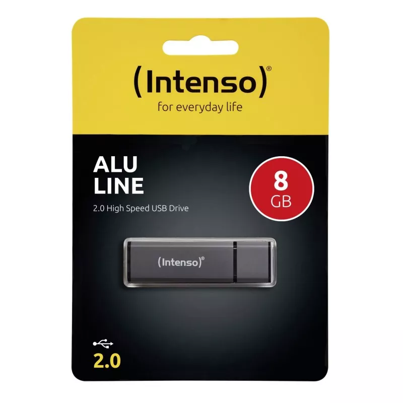 Intenso Alu Line grafitowy 8GB USB Stick 2.0