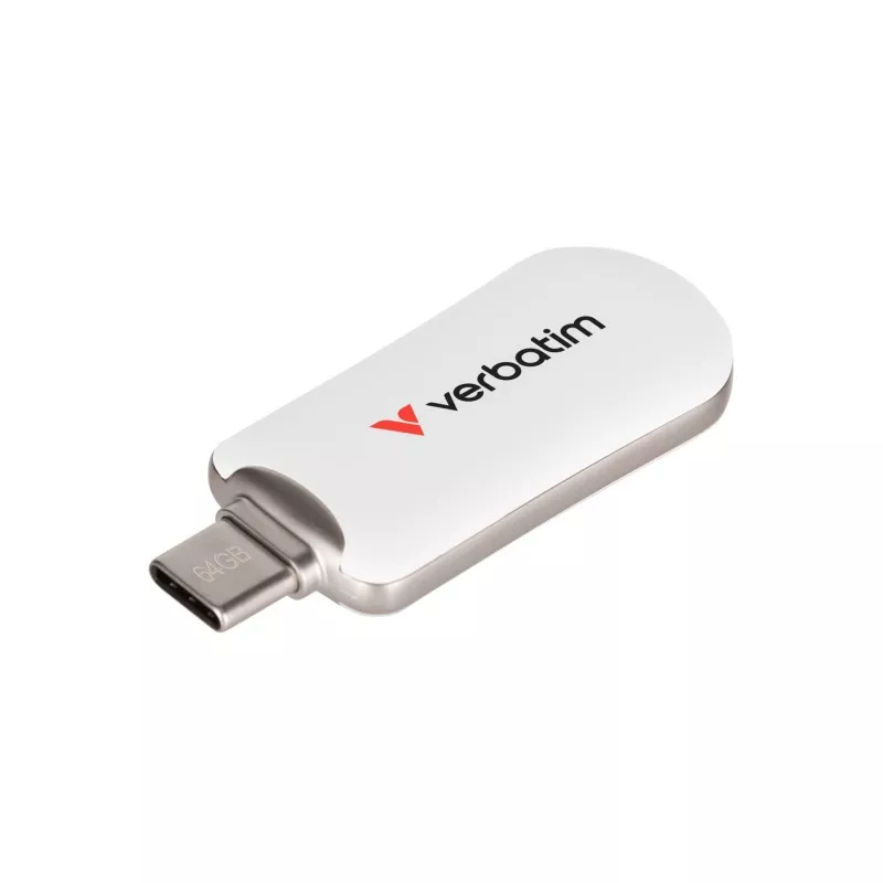 Verbatim Plectra White 64GB USB-C Flash Drive          30228