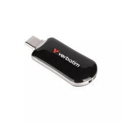 Verbatim Plectra Black 128GB USB-C Flash Drive          30225