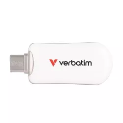 Verbatim Plectra White 256GB USB-C Flash Drive          30230