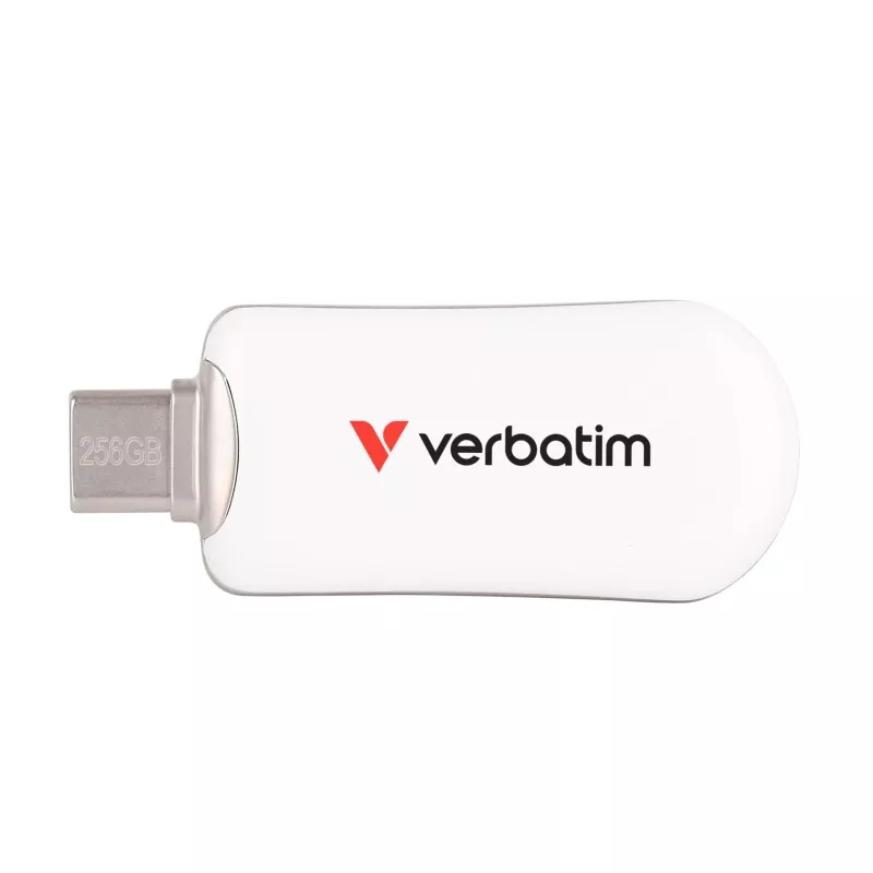 Verbatim Plectra White 256GB USB-C Flash Drive          30230