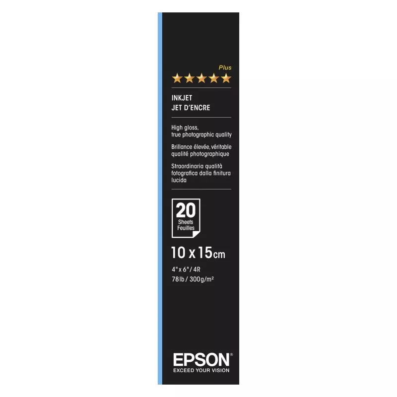 Epson Ultra Glossy Photo Paper 10x15 cm, 20 k., 300 g S 041926