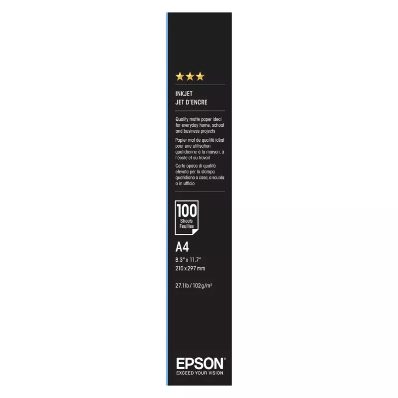 Epson Photo Quality Inkjet Paper A 4, 100 arkuszy, 102 g S 041061