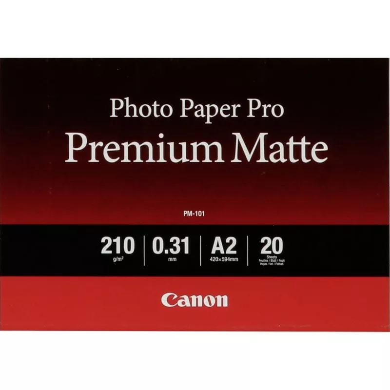 Canon PM-101 Pro Premium Matte A 2, 20 kartek, 210 g
