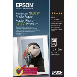 Epson Premium Glossy Photo Paper 13x18 cm, 30 kartek, 255 g