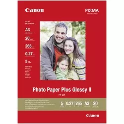 Canon PP-201 A 3 20 kartek 265 g Photo Paper Plus Glossy II