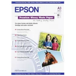 Epson Premium Glossy Photo Paper A 3, 20 kartek, 255 g S 041315