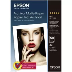 Epson Archival Matte Paper A 3, 50 kartek, 189 g   S 041344