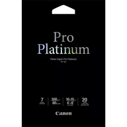 Canon PT-101 10x15 cm, 20 sheet Photo Paper Pro Platinum   300 g