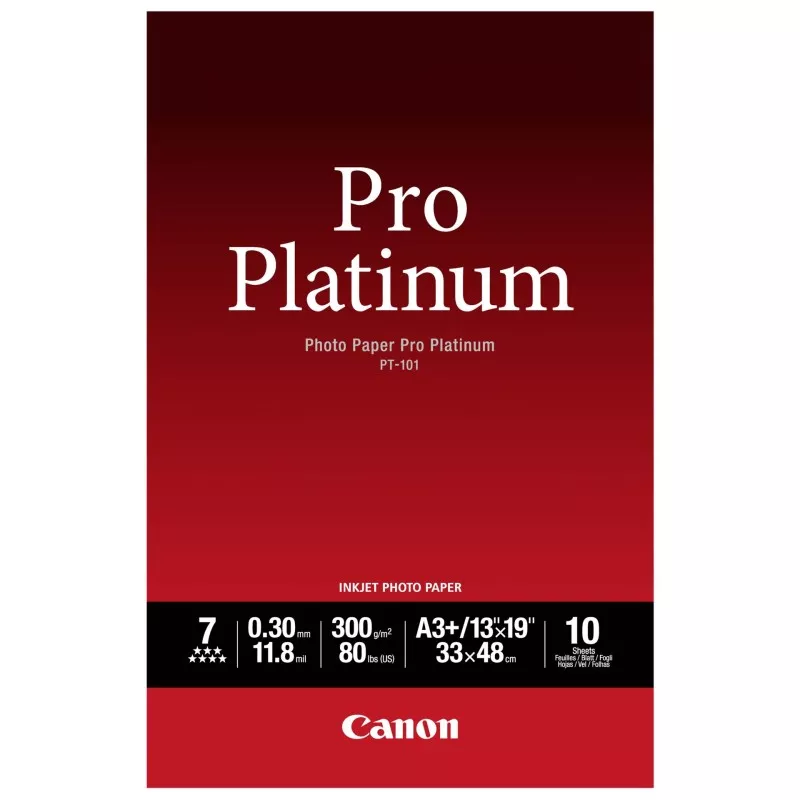 Canon PT-101 A 3+, 10 kartek Photo Paper Pro Platinum   300 g