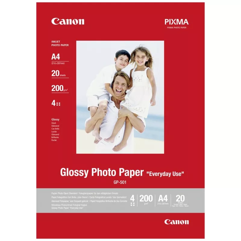Canon GP-501 A 4, glossy 200 g, 20 kartek