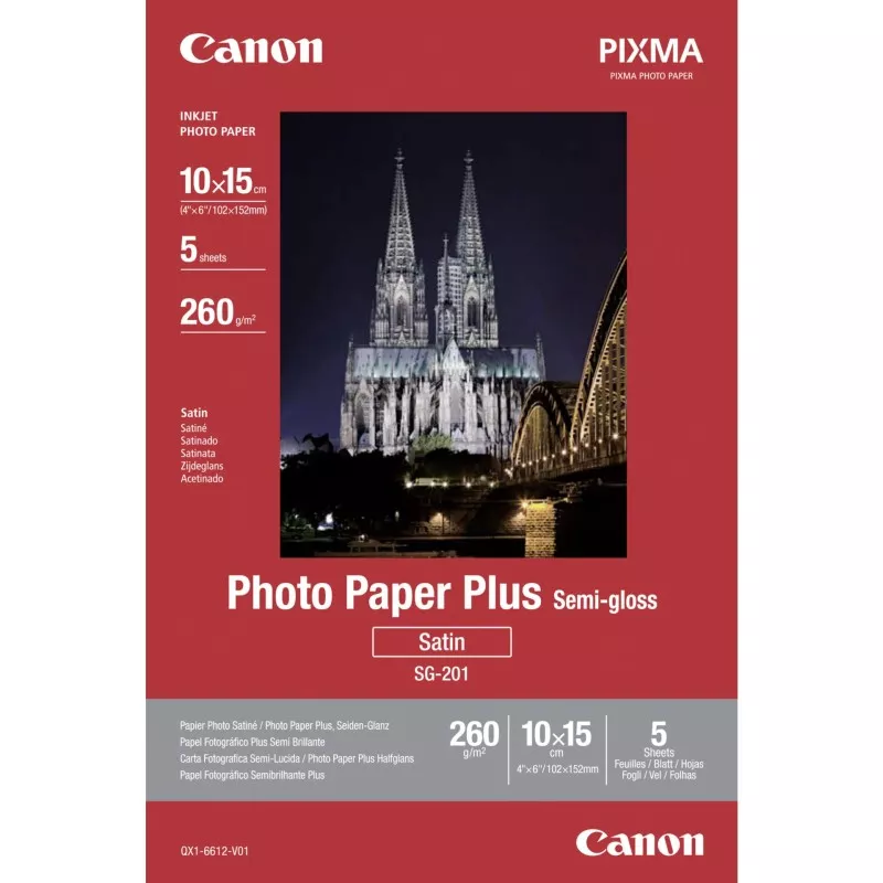 Canon SG-201 10x15 cm 4x6 5 kartek, 260 g