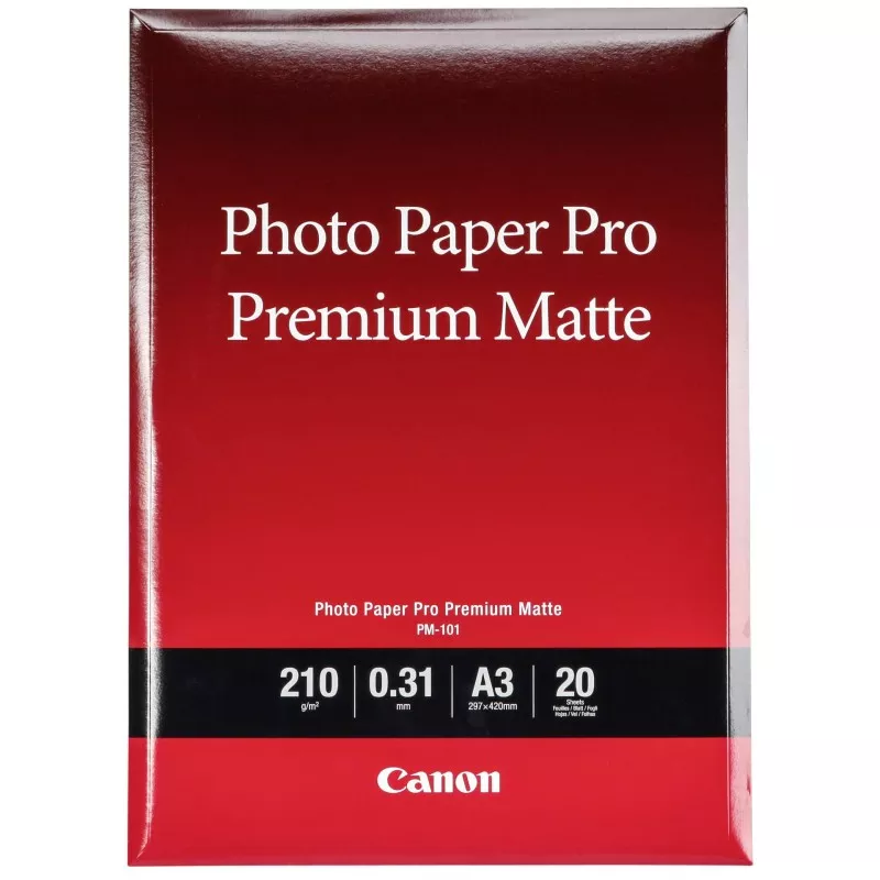 Canon PM-101 Pro Premium Matte A 3, 20 kartek, 210 g