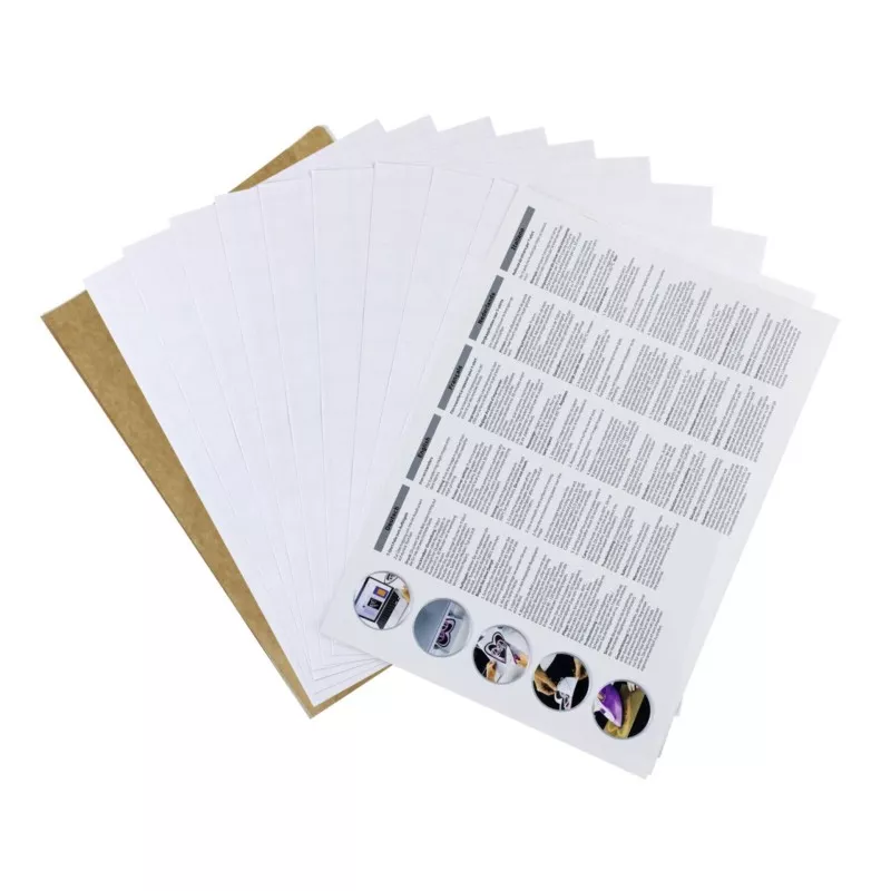 Herma T-Shirt Foil A4 f. dark + black Textiles 10 Sheets 4527