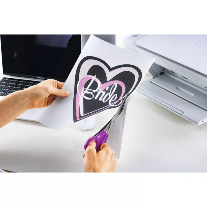 Herma T-Shirt Foil A4 f. dark + black Textiles 10 Sheets 4527