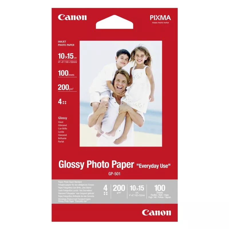 Canon GP-501 10x15, glossy 200 g, 100 kartek