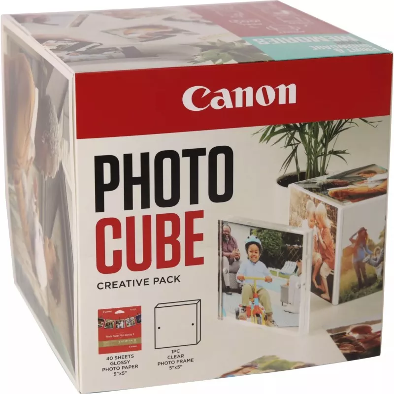Canon PP-201 13x13 cm Photo Cube Creative Pack White Blue 40 Sh.