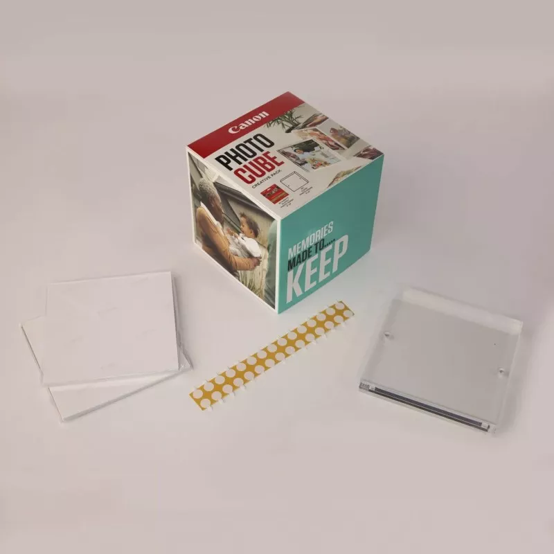 Canon PP-201 13x13 cm Photo Cube Creative Pack White Blue 40 Sh.