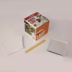 Canon PP-201 13x13 cm Photo Cube Creative Pack White Orange 40 sh