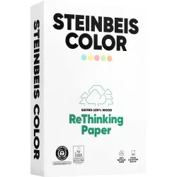 Steinbeis Magic Colour rozowy Recyclingpapier A 4 80 g 500 Bl.