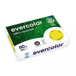 Clairefontaine EverColor zolty Recyclingpapier A 4 80 g 500 Bl.