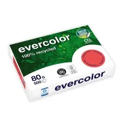 Clairefontaine EverColor rot Recyclingpapier A 4 80 g 500 Bl.