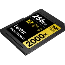 Lexar SDXC Pro 2000X UHS-II U3 R300/W260 (V90) 256GB