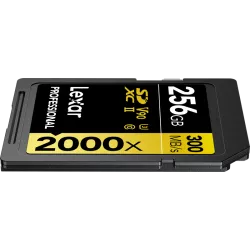 Lexar SDXC Pro 2000X UHS-II U3 R300/W260 (V90) 256GB
