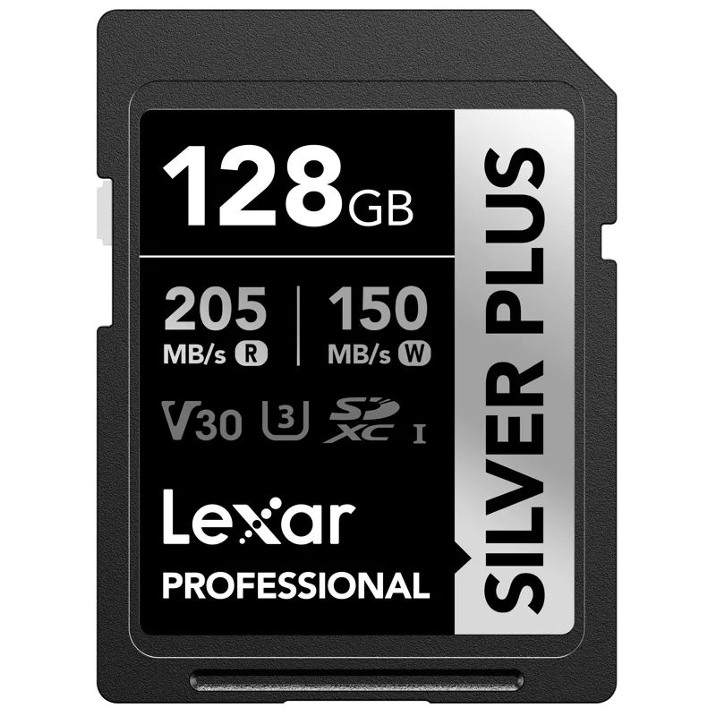 Lexar SDXC Professional SILVER Plus 1066x UHS-I/U3/A2/4K R205/W150 (V30) 128GB