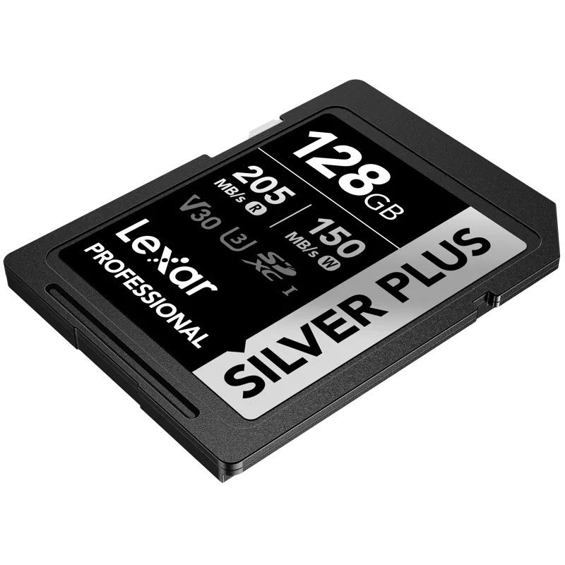 Lexar SDXC Professional SILVER Plus 1066x UHS-I/U3/A2/4K R205/W150 (V30) 128GB
