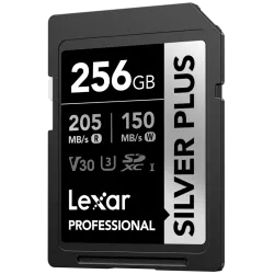 Lexar SDXC Professional SILVER Plus 1066x UHS-I/U3/A2/4K R205/W150 (V30) 256GB