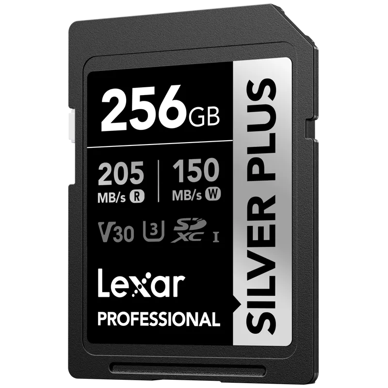 Lexar SDXC Professional SILVER Plus 1066x UHS-I/U3/A2/4K R205/W150 (V30) 256GB