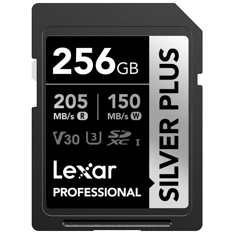 Lexar SDXC Professional SILVER Plus 1066x UHS-I/U3/A2/4K R205/W150 (V30) 256GB