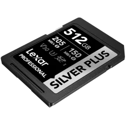 Lexar SDXC Professional SILVER Plus 1066x UHS-I/U3/A2/4K R205/W150 (V30) 512GB