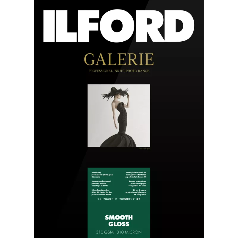 Ilford Galerie Smooth Gloss 310g A4 25 Sheets