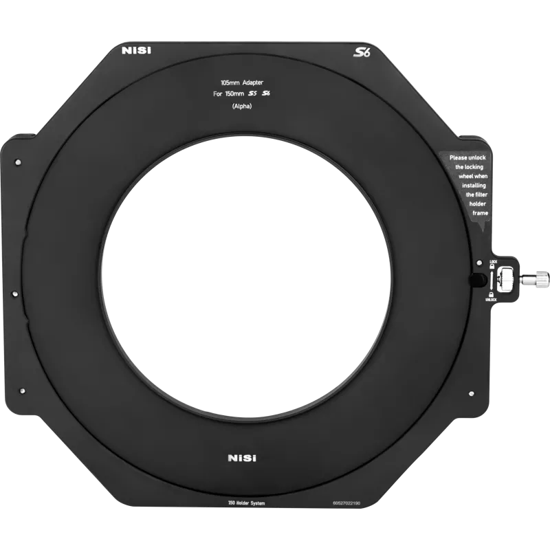 NiSi Adapter Ring Alpha For S5/S6 Filterholder - 105mm
