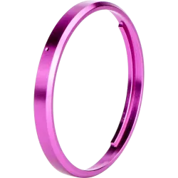 NiSi Ring Caps For Ricoh GR IIIx Rose Red & Silver