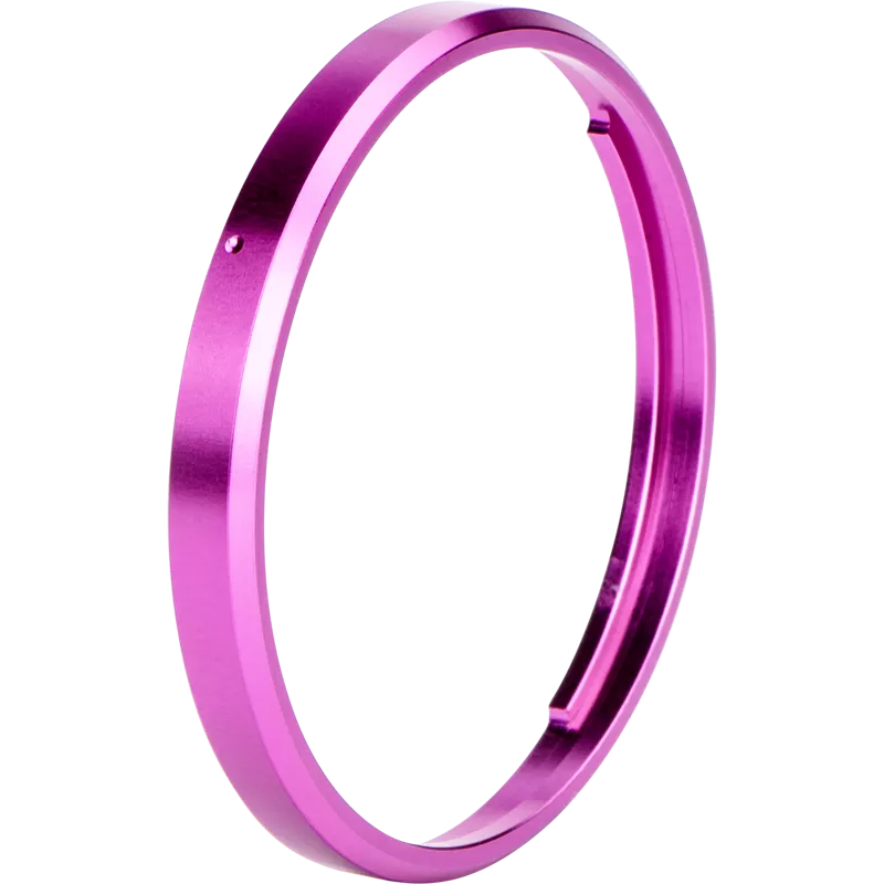NiSi Ring Caps For Ricoh GR IIIx Rose Red & Silver
