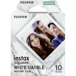 1 Fujifilm instax Square Film white marble