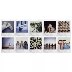 1 Fujifilm instax Square Film white marble