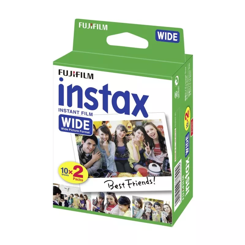 1x2 Fujifilm Instax wide Film glossy