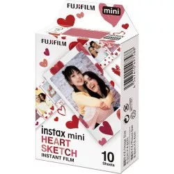 Fujifilm instax mini Film Heart Sketch
