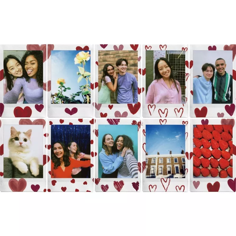 Fujifilm instax mini Film Heart Sketch