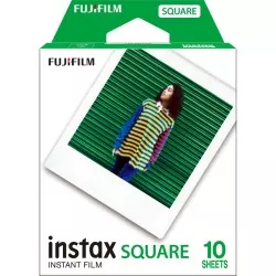 1 Fujifilm Instax Square Film white frame NEU