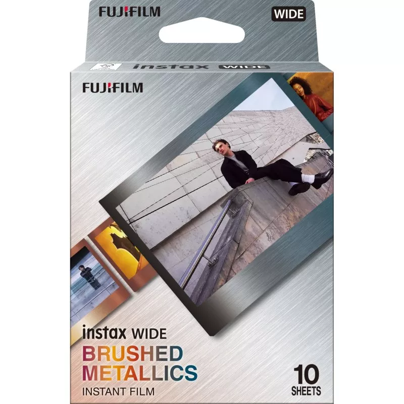 1 Fujifilm instax wide Film brushed metal