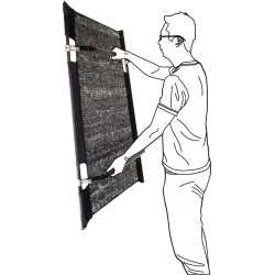 Kupo KWM-0406 4 X 6 ft. Wind Net Mobile Kit