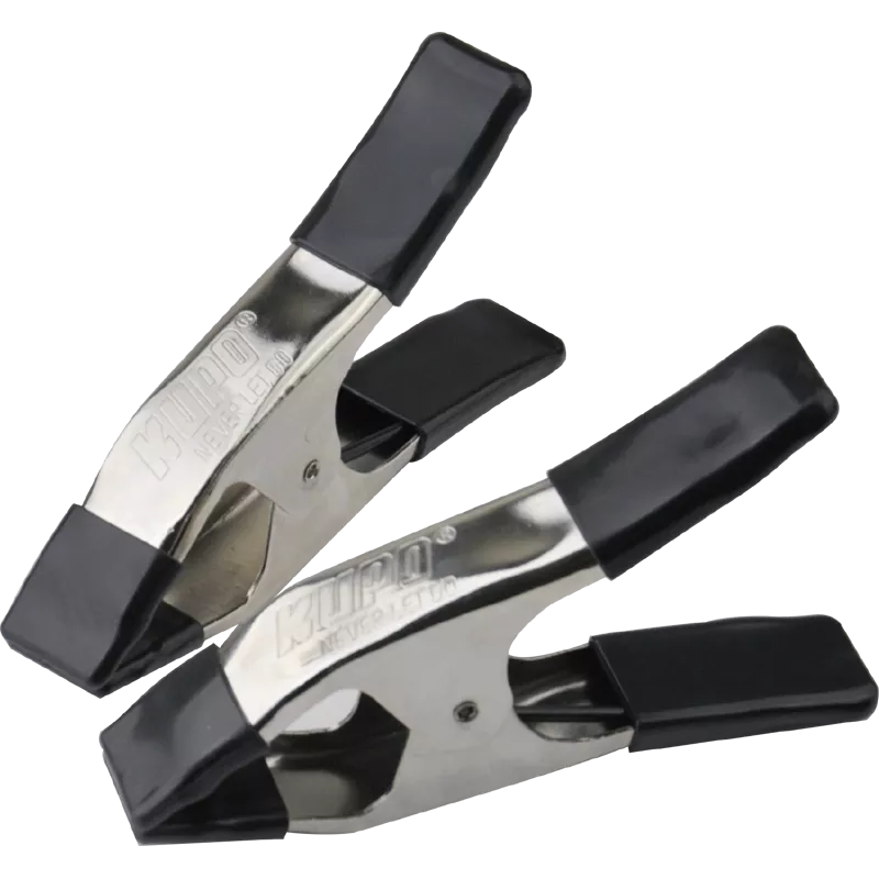 Kupo KCP-356-BK 6in Steel Spring A Clamp - Black (Set of 2)